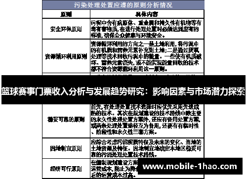 篮球赛事门票收入分析与发展趋势研究：影响因素与市场潜力探索