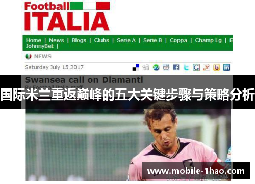 国际米兰重返巅峰的五大关键步骤与策略分析