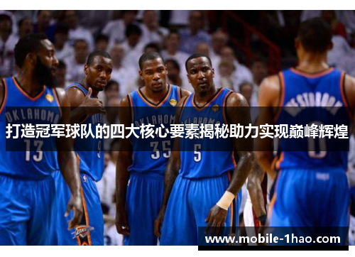 打造冠军球队的四大核心要素揭秘助力实现巅峰辉煌