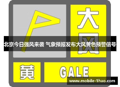 北京今日强风来袭 气象预报发布大风黄色预警信号