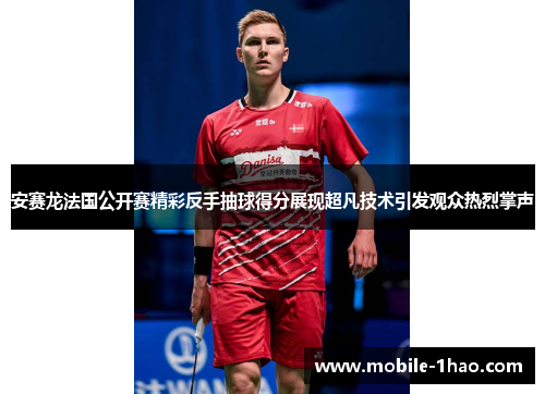 安赛龙法国公开赛精彩反手抽球得分展现超凡技术引发观众热烈掌声