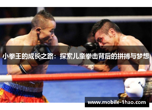 小拳王的成长之路：探索儿童拳击背后的拼搏与梦想